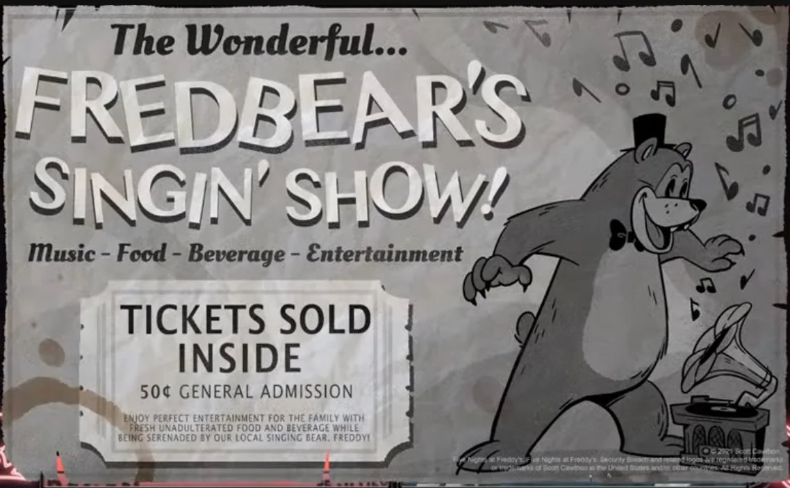 Fredbears Singin Show